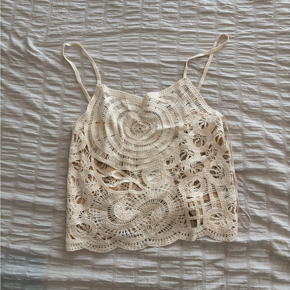 Zara Crochet Tank Top